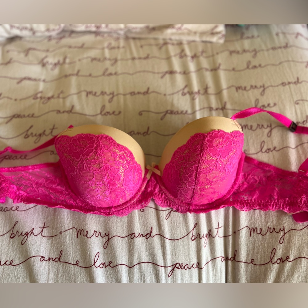Victoria Secret Dream Angels lined Demi/ Demi Buste 34 DD